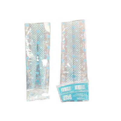Bread Crossed Square Bottom PP Bags Plastic OPP Food Packaging Bopp Block Bottom Bags For Cake
