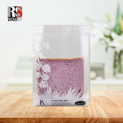 OPP / BOPP Transparent Micro Perforated Bag For Bakery Food Packaging