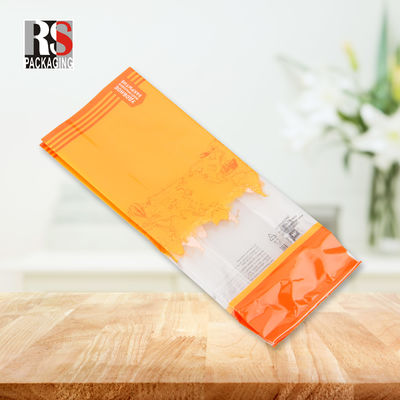 Micro Perforated Wicket Bread Bag Custom Logo Printed Square Bottom Bag For Bakery Packaging