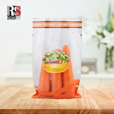 Fancy Design Micro Perforated Bag Bopp Plastic Bag For Food Preservation