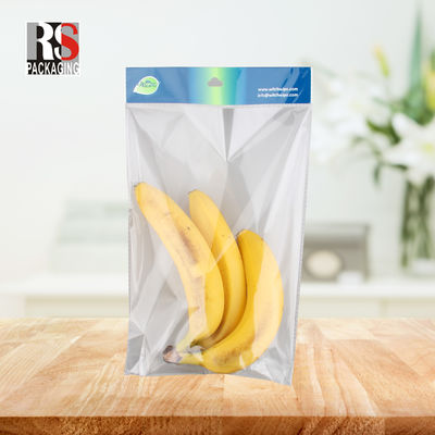 Fresh Vegetable Packaging Plastic Bags Anti Fog Customized Logo