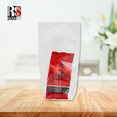Candy Plastic Flat Bottom Bag Cross Bottom Stand Up Pouch Packaging Customized Logo