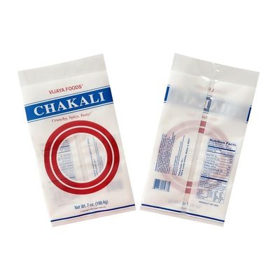 Gravure Printing CPP Clear Plastic Packaging Bag For Fresh Vegetables Customized