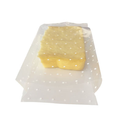 Freshly Baked Bread Packaging Bags Custom Low Density Micro Perf Bags With Side Gusset