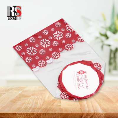 Clear Or Customized Colors Square Bottom Bag With Customized Printed LOGO Twise Handle