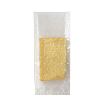 Chocolate Packing Opp Header Bag Self Adhesive Seal Clear OPP Cello Bag For Snacks