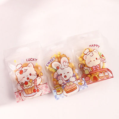 Plastic Bopp Poly Bag Birthday Party Loot Bag For Candy Gummy Jelly Packaging