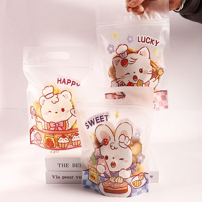 Hard Candy Transparent Opp Header Bag Recyclable Cellophane Bags For Food Packaging