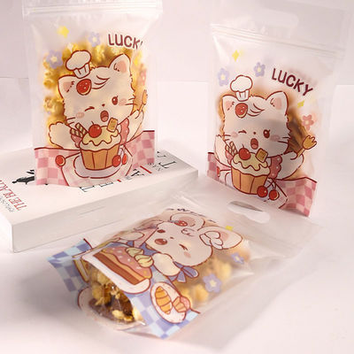 Hard Candy Transparent Opp Header Bag Recyclable Cellophane Bags For Food Packaging