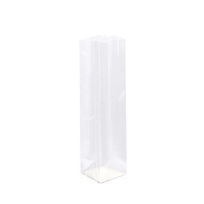 Cellophane Flat Bottom Bag Packaging Heat Seal Stand Up Pouches For Candy Chocolate