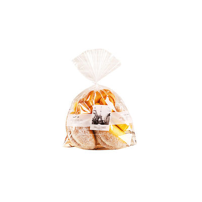 Industrial Food OPP LDPE Wicket Bread Loaf Bags Custom Print For Bakery Storage