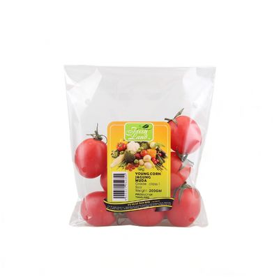 OPP Laminated Poly Bag Micro Perforated Anti Fogging Plastic Bags Custom Printed