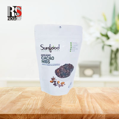Smell Proof Laminated Poly Bag Bopp Plastic Poly Bag Heat Seal For Chocolate Packaging