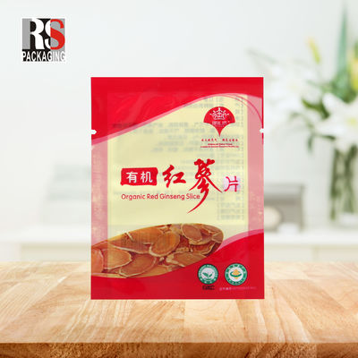 Smell Proof Laminated Poly Bag Bopp Plastic Poly Bag Heat Seal For Chocolate Packaging