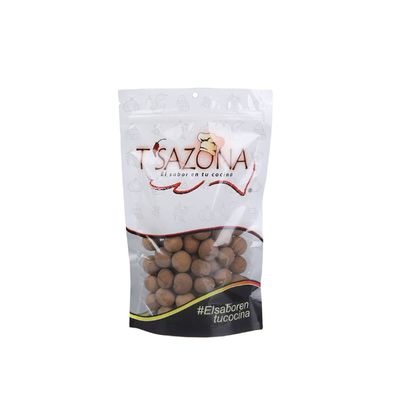 Custom Chocolate Mylar Packaging Bags Foldable Resealable Stand Up Zip Lock Pouch