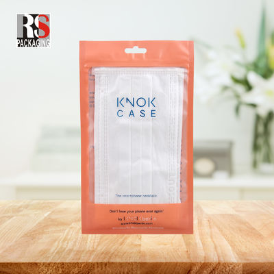 Resealable Laminated Poly Bag Smell Proof 3 Side Seal Bag For Patch Packaging