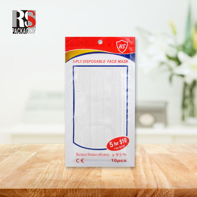 Resealable Laminated Poly Bag Smell Proof 3 Side Seal Bag For Patch Packaging