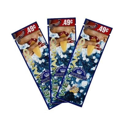 Vacuum Bag Custom Printing Heat Sealable Tobacco Smoking Wrap Packaging For Single Cigar