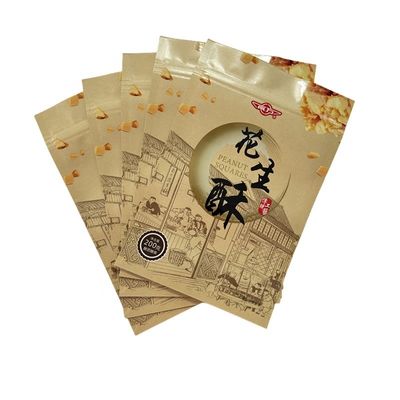 Laminated Plastic Vacuum Packaging Bag For Dried Mango Snacks And Cashew Nuts