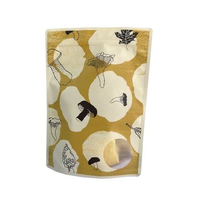 Custom Printed Stand Up Zipper Bag For Pumpkin Sesame Chia Seeds Packaging Pouches
