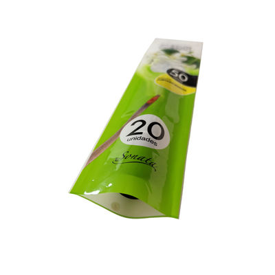 Custom Order Accepted Smell Proof 1pcs Pre-Roll Plastic Tubes Packaging Sachets