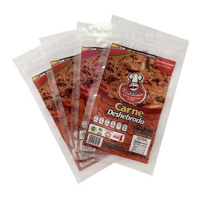 Reusable Mylar Zip Lock Frozen Bags Flat Freezer Bag Custom Logo Printing