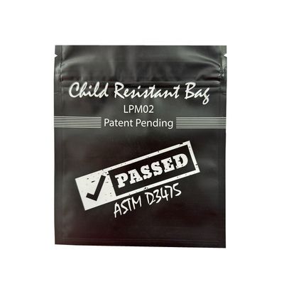 Custom Print Plastic MOPP / VMPET / PE Child Proof Pouch For Smell Proof Cookie Packaging