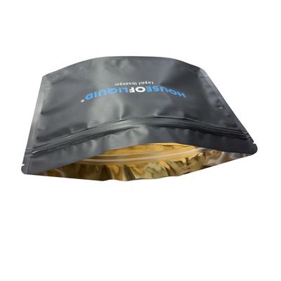Food Grade Customized Cigar Storage Bag With Smell Proof Heat Seal Foil Packaging