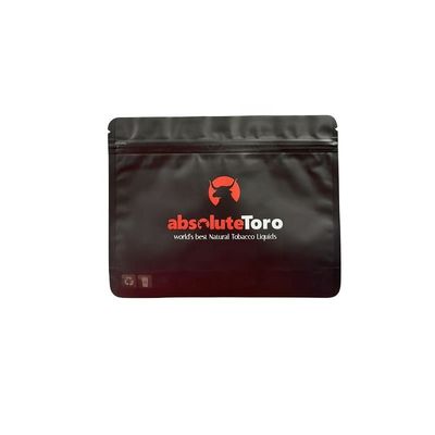 EU Standards Custom Design Printed Cigar Tobacco Leaf Pouch With Ziplock Packaging