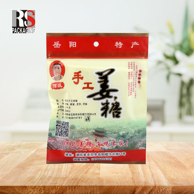 Resealable Stand Up Zipper Bag For Herbs Snack Tea Spices Pet Food Soaps Packaging