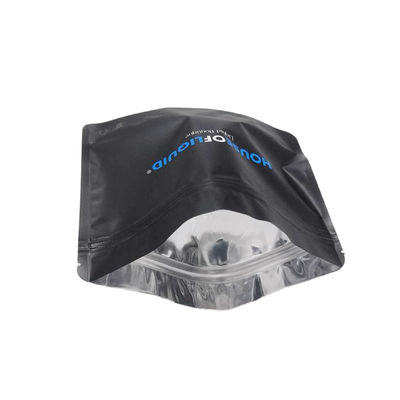 Matte Finish Stand Up Zipper Bag Aluminium Foil Doypack Stand Up Pouch For Snacks