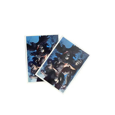 Game Card Sleeves Custom Trading Print Logo Clear Plastic Yugioh Matte Thick Game Card Storage