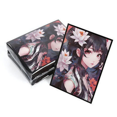 Waterproof Business Card Plastic Sleeves / Card Protectors Dustproof