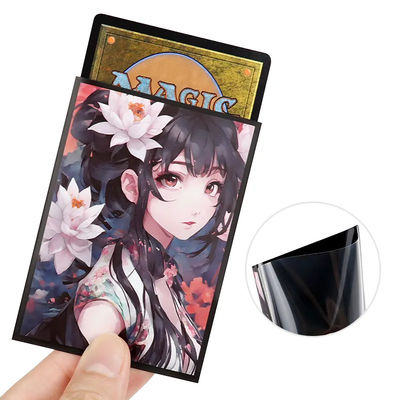 Waterproof Business Card Plastic Sleeves / Card Protectors Dustproof