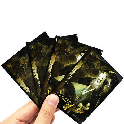 OEM Strong Wear Resistance Trading Card Sleeves Soft Touch