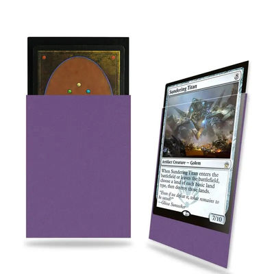 Custom Sizes Deck Sleeves / Trading Card Sleeves Soft Touch