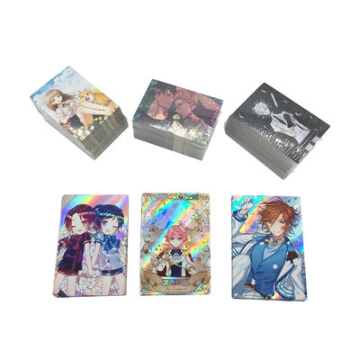 Customized Holographic Cards Shiny Trading Cards Game Cards All Round Card Protection