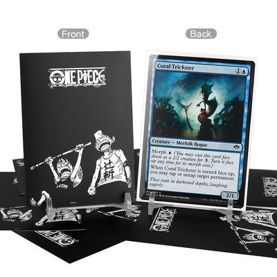 Custom Matte Back Art Card Sleeves Fashion PP For MTG Standard Size Game Card