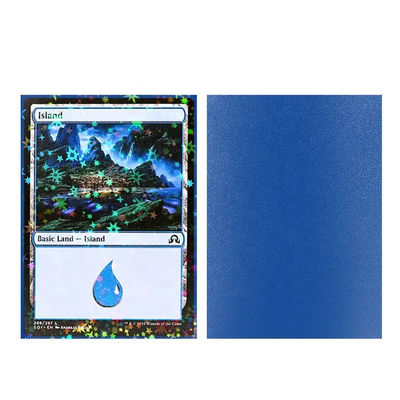 Galaxy Effects Hologram Mtg Standard Size Non Rub Off Matte Back Holographic Card Sleeves