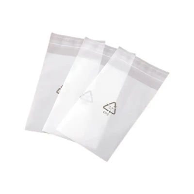 Custom Transparent Clear Cpe Packing Self Adhesive Plastic Bag For Packaging