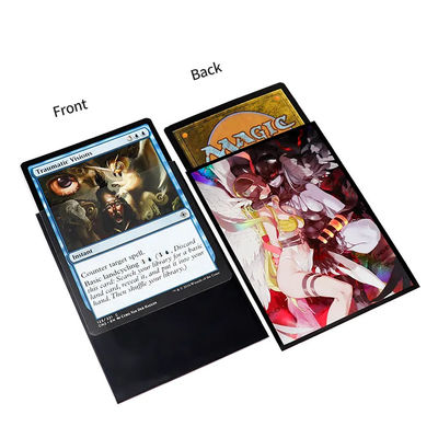 Custom Holographic Art Anime Game MTG Size Trading Card Holder