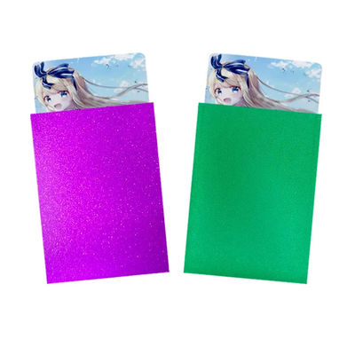 Custom Plastic 100pcs 67*92Mm Dustproof Clear Photocard Art Holographic Trading Card Sleeves