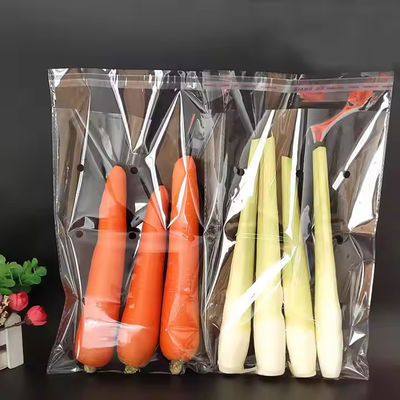 Customized Microporous Self-Adhesive Packaging Bags Safe Reliable For Vegetable Food Packaging