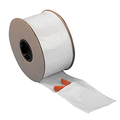 Custom Pre-Opened PE Poly Bags on Roll for Auto Bag Systems