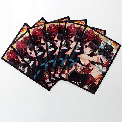 Private Anime Art Printed Card Sleeves For Yugioh And MTG Cards , Game Card Sleeves