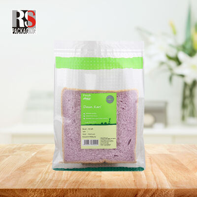 Micro Perforate Fresh Food  Zipper Bags Fruit Vegetables Packaging Bag