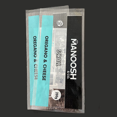 Custom  Micro Perforated  OPP Heat Seal Gravure Printing Fresh Green Vegetable Sandwich Packaging Bag