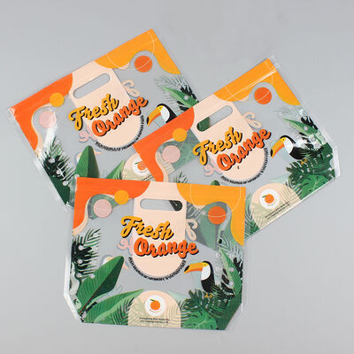 High Quality Custom Reusable Anti Fog Fresh Vent Hole Fruit Vegetables Bags Zipper Fruit Grape Bags