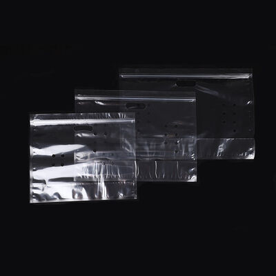 Custom Clear Food Grade Plastic  Fresh Produce Packaging Bag Farm Fruit Vegetables CPP  Resealable Ziplock  Bag