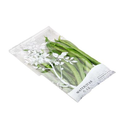 Disposable Supermarket Farm Vegetable Fruit Food Keep Fresh Antifog Cellophane Transparent Polybag OPP Vegetable Packaging Bag